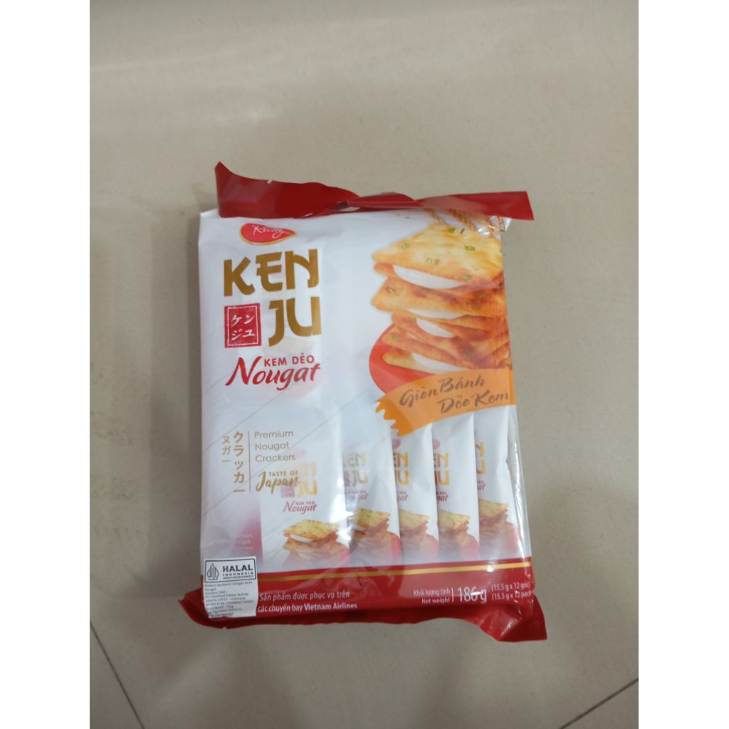 

RICHY KEN JU NOUGAT CRACKERS 165 GR