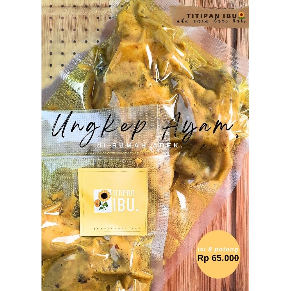 

Ungkep Ayam / Ayam Goreng by TITIPAN IBU.
