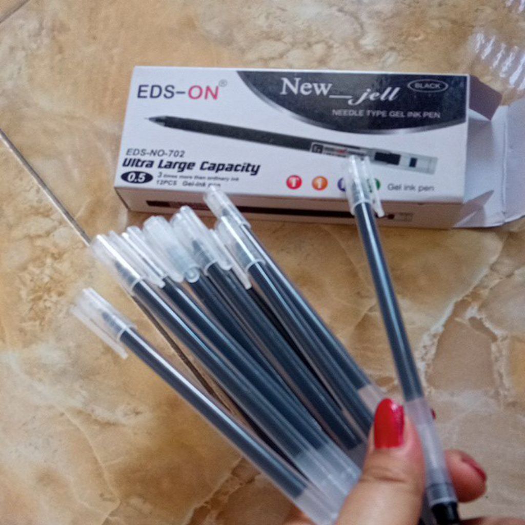 

bolpennewgel EDS ON perpack isi 12 pcs