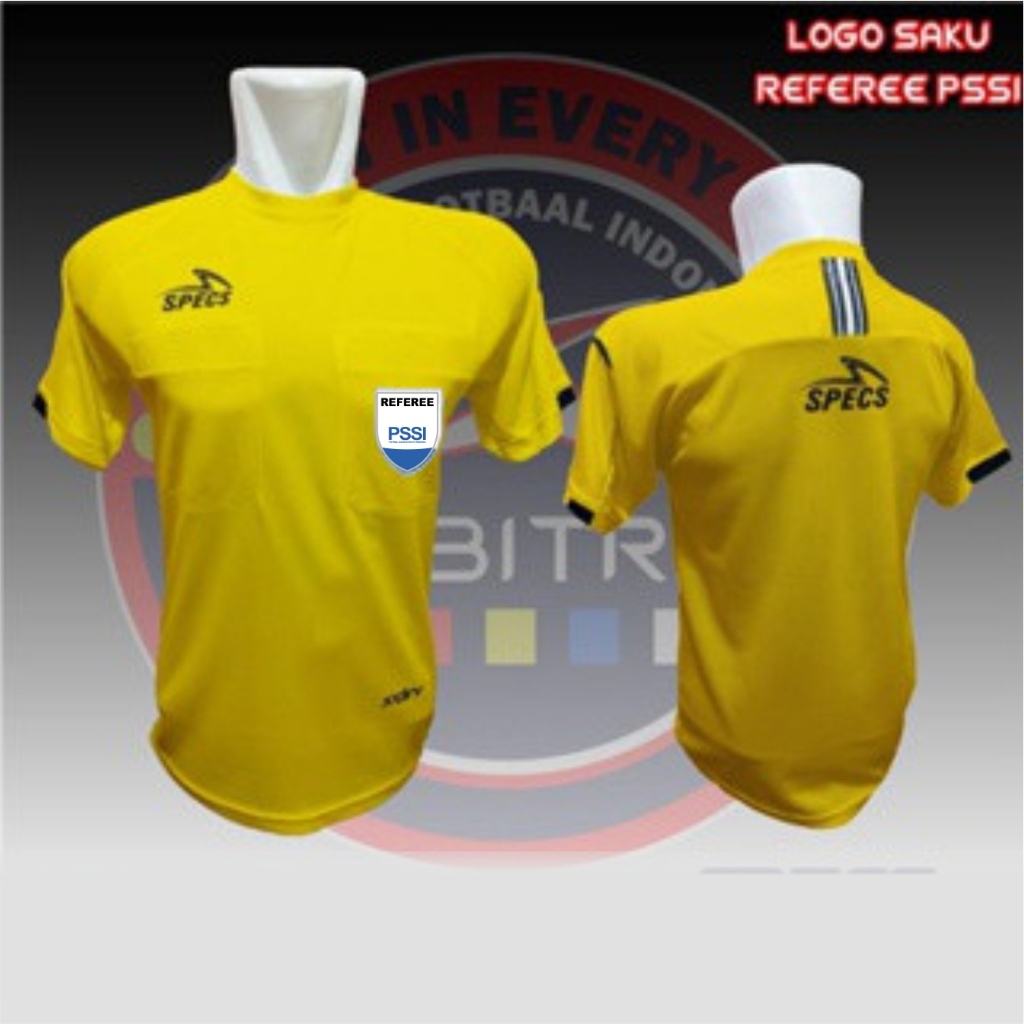 Baju Wasit Specs 2020 Liga 1 Logo Di Saku (REFEREE PSSI)