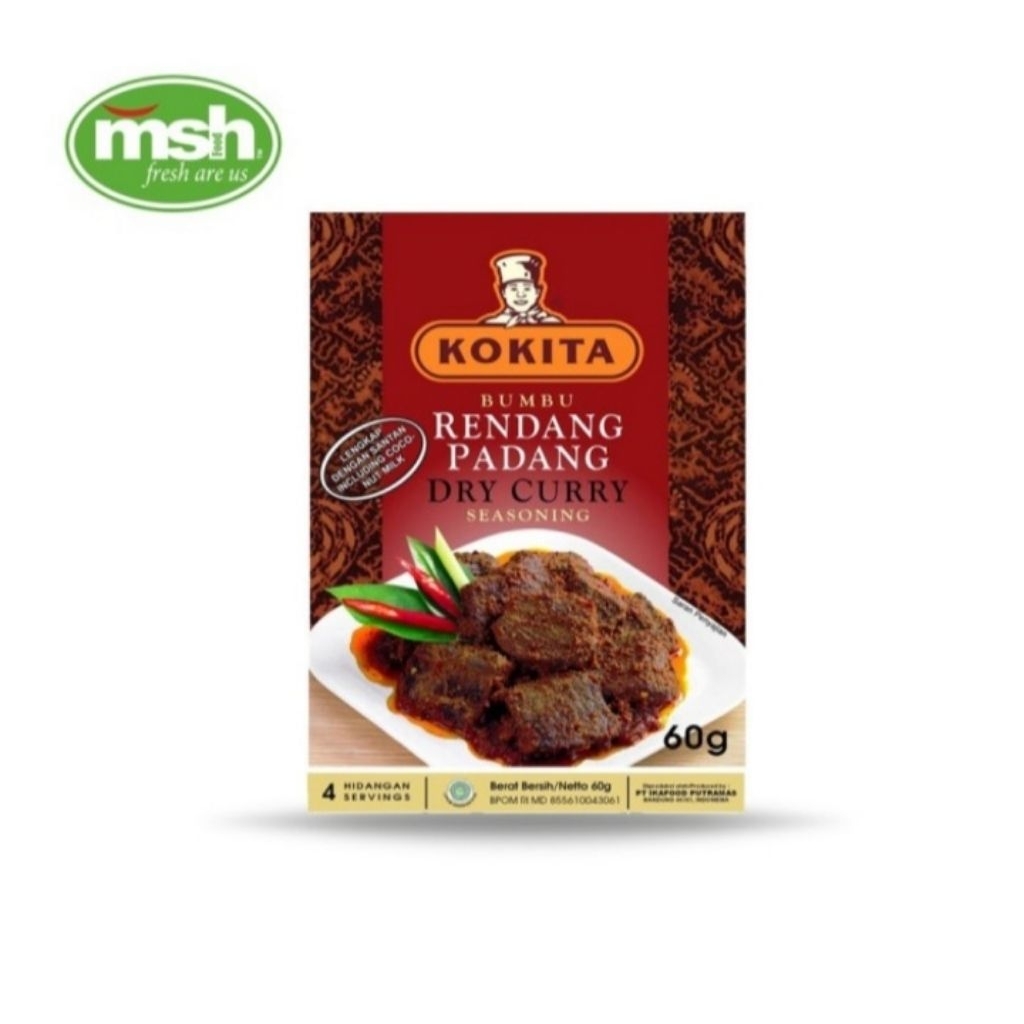 

Kokita Bumbu Rendang Padang 60 gr