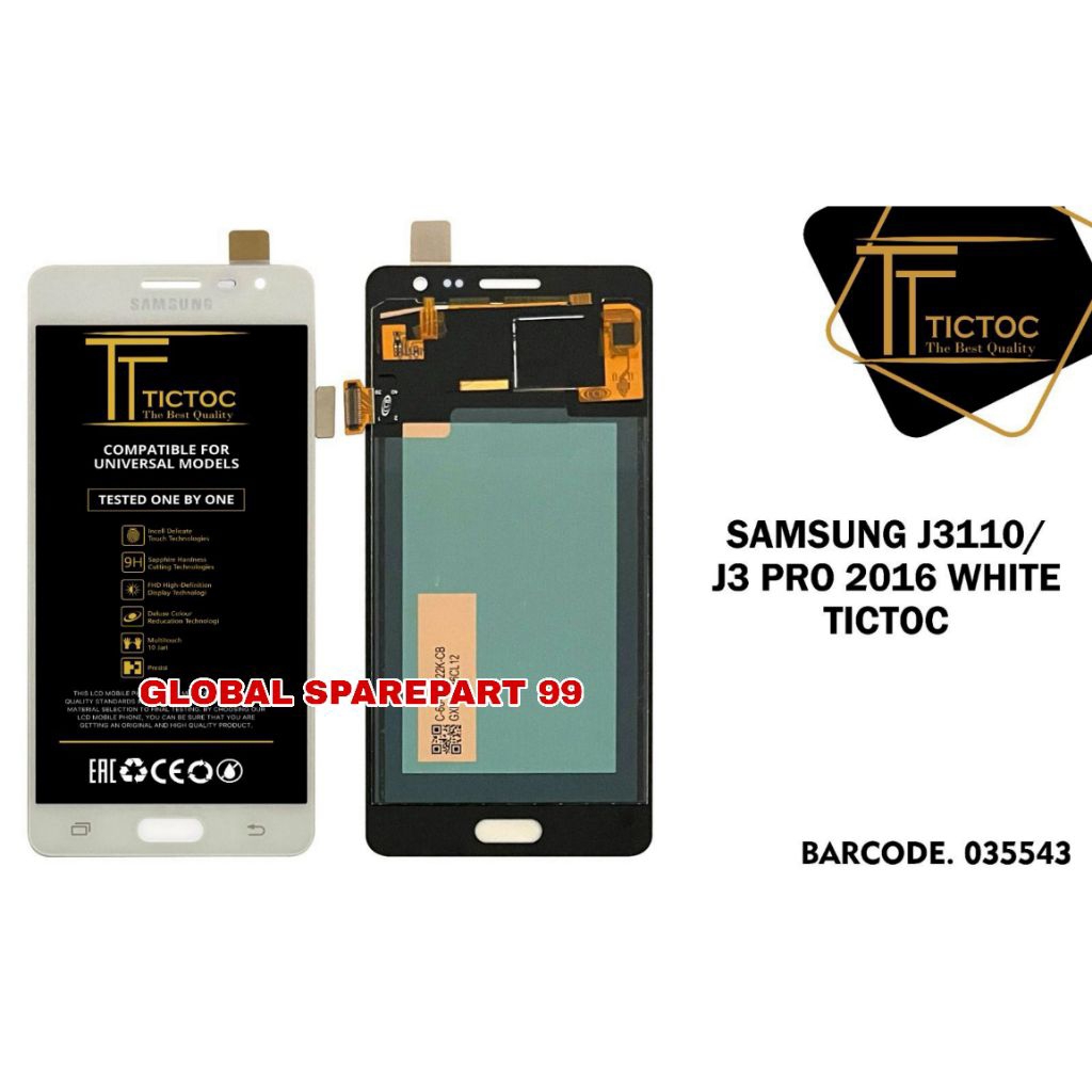 LCD SAMSUNG GALAXY J3 PRO J3110 2016 TICTOC