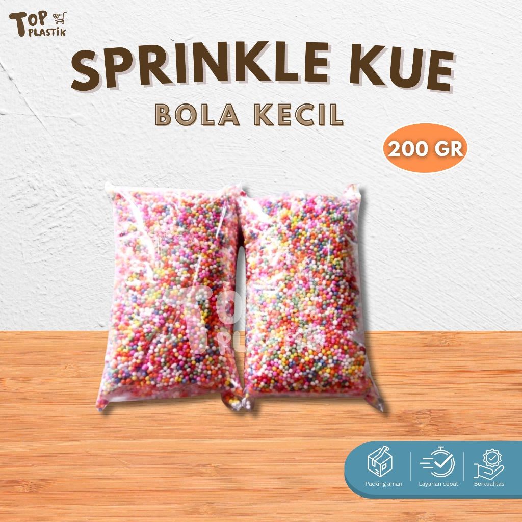 

Sprinkel gula bola kecil 200gr