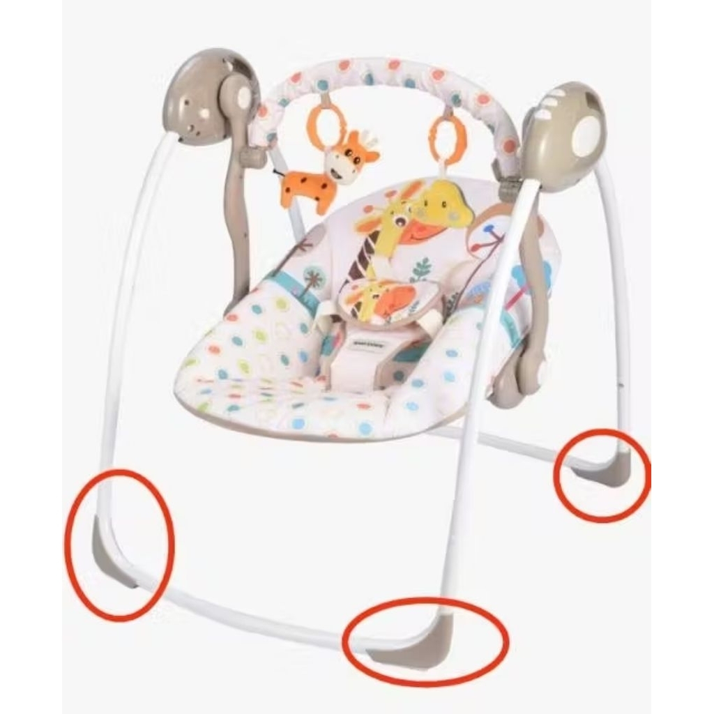 PRELOVED - NO BOX BOUNCER SWING SUGAR BABY WARNA BROWN | AYUNAN BAYI GOYANG