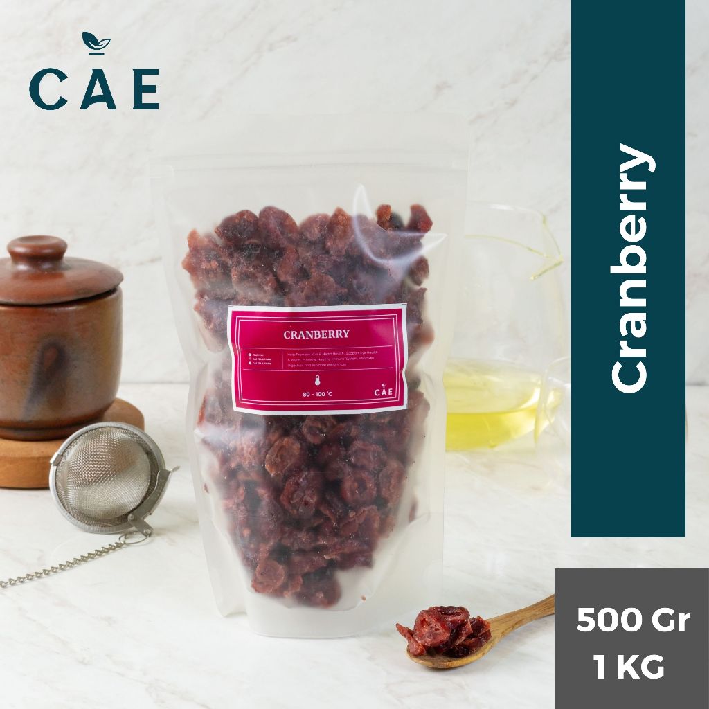 

Dried Cranberry Fruit Buah Kranberi Cranberries Natural Super Food Premium 500 Gram - 1 Kg