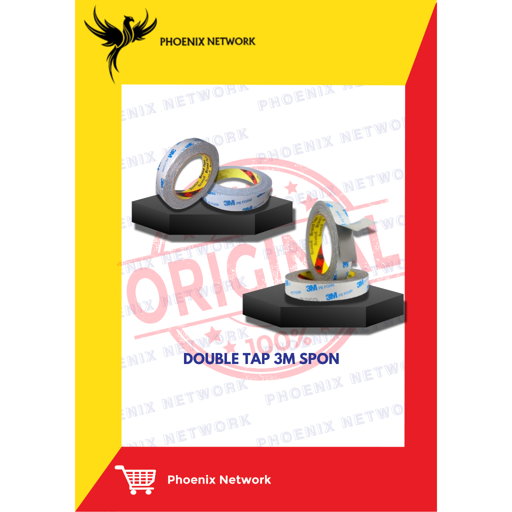 DOUBLE TAPE 3M / LAKBAN 3M / DOUBLE TIP 3M / LAKBAN DOUBLE TIP 3M