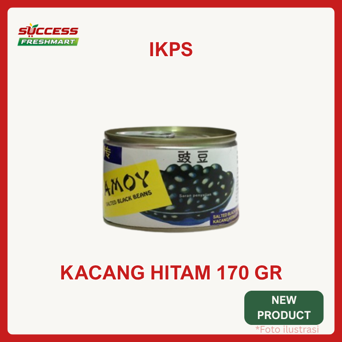

salted black beans ikps 170 gr