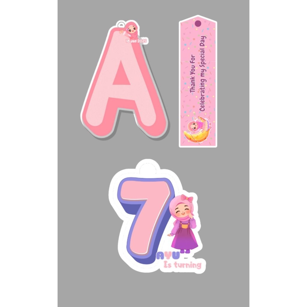 

Hangtag 3 in 1 custom