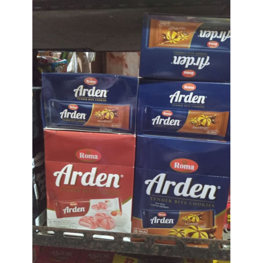 

ARDEN BOX TENDER BITE COOKIES ISI 10 PCS