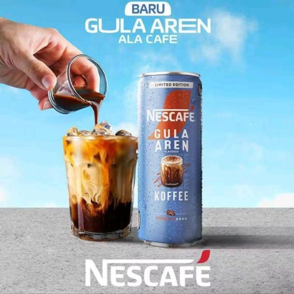 

TERMURAH NESCAFE Gula Aren Minuman Kaleng @220 ml Limited Edition