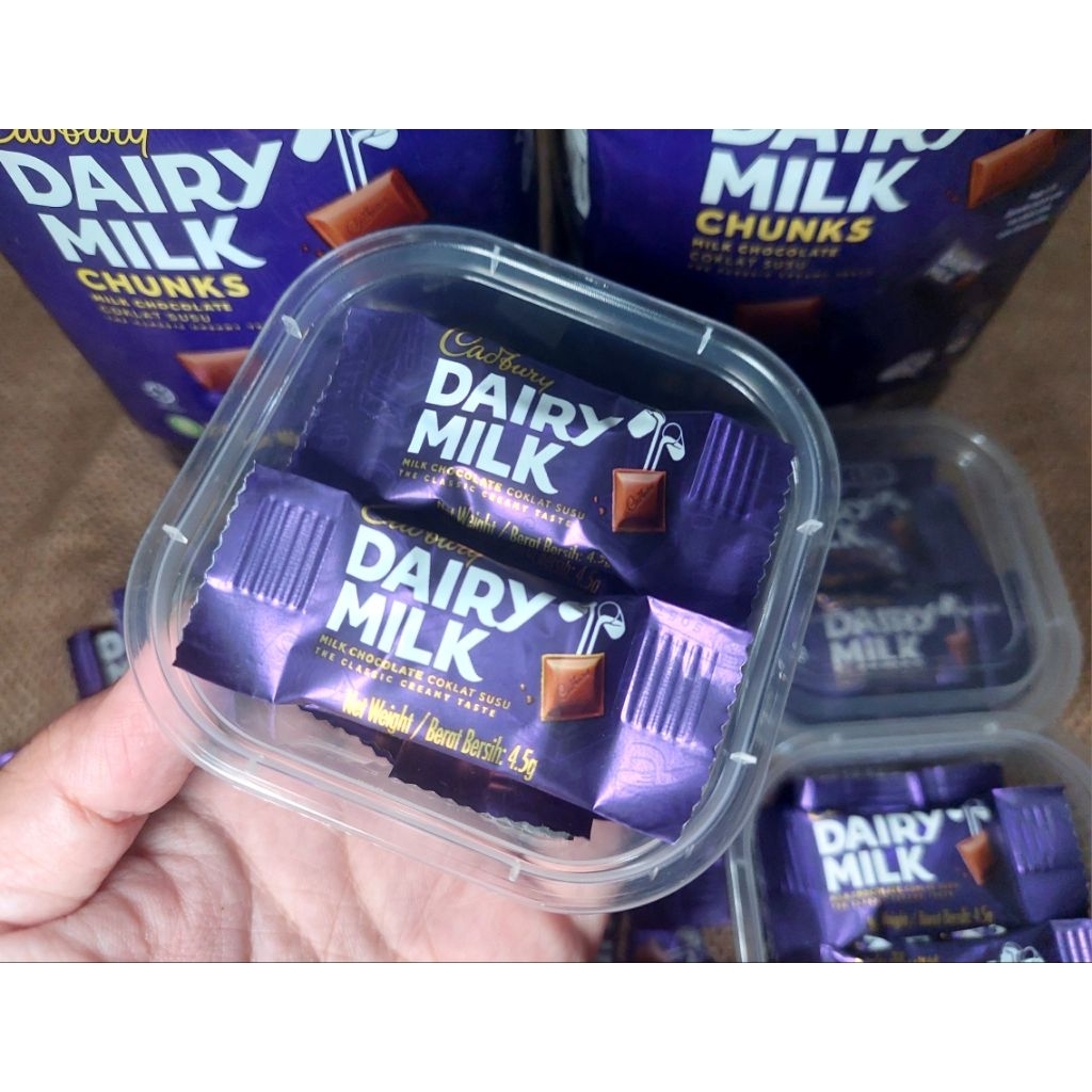 

Cadbury Dairy Milk Mini Bites Ecer isi 10pcs