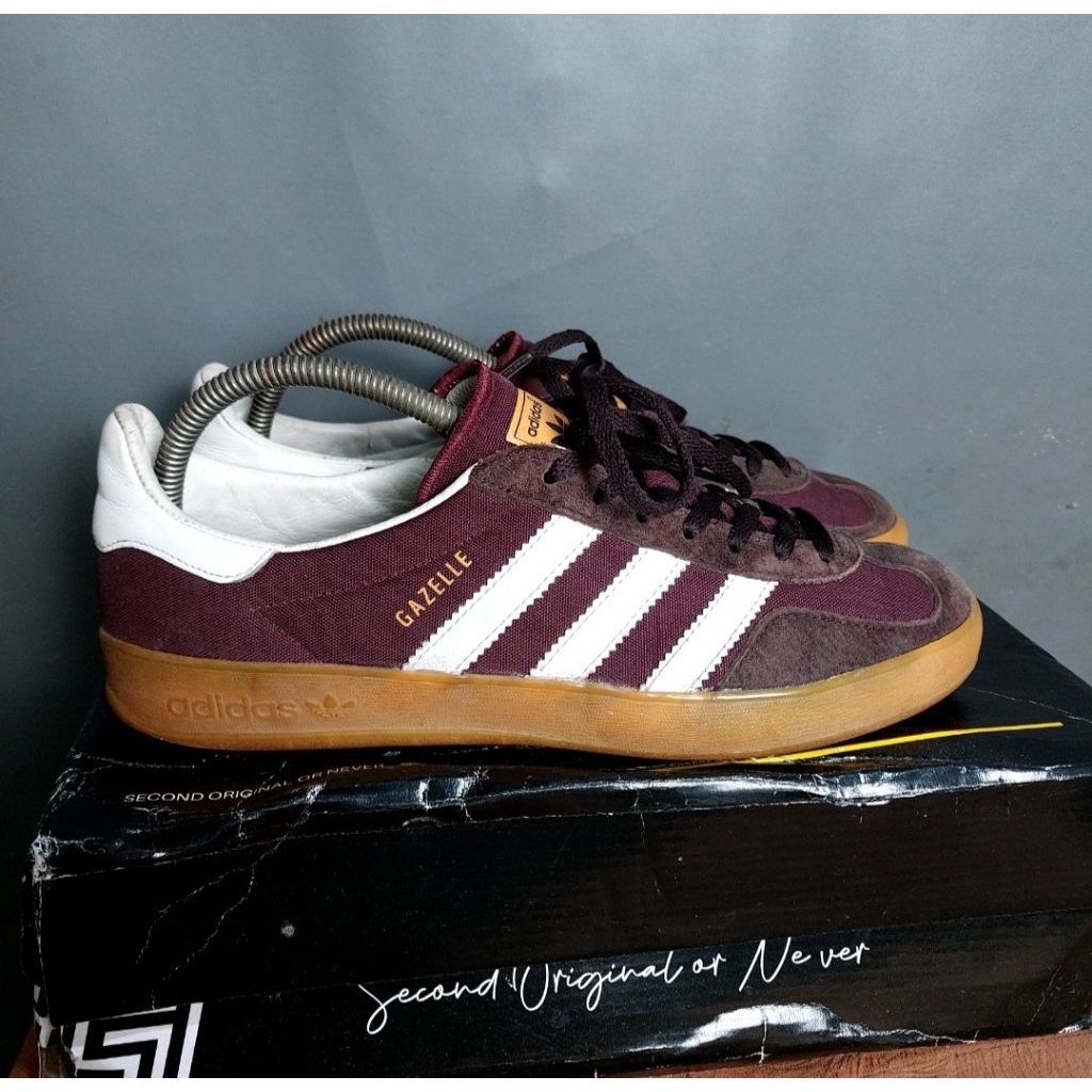 Adidas gazelle indoor second pemakaian pribadi