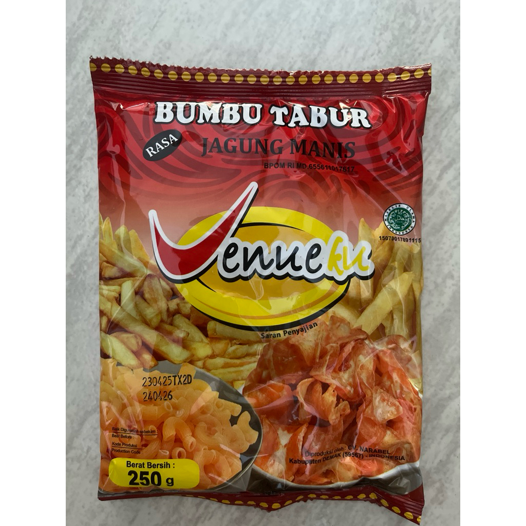

Venueku bumbu tabur Jagung Bakar