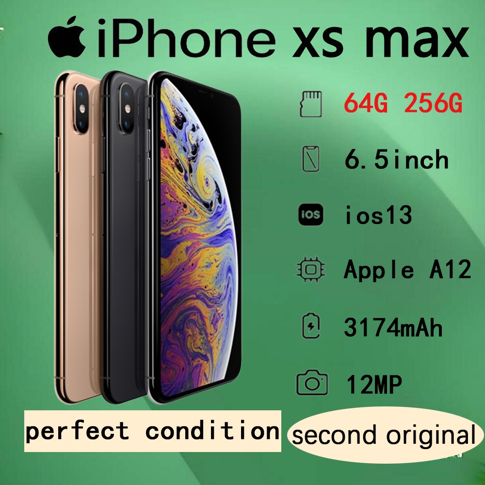 IP XS MAX GOOD CONDITION Mulus Second Original 100% BH Normal