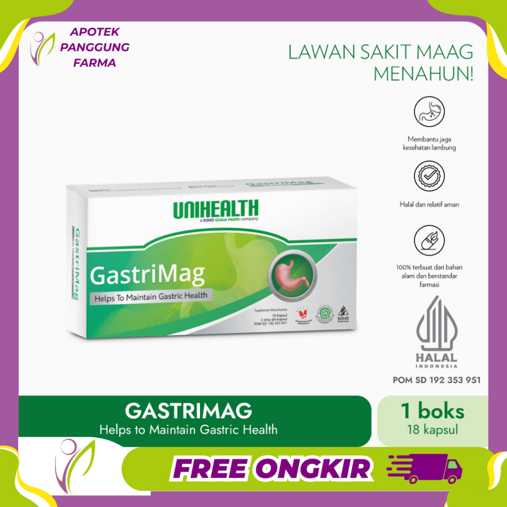 Unihealth Gastrimag - Melawan sakit Maag Menahun, Soho Unihealth