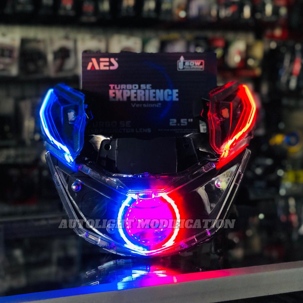 BILED BEAT DELUXE DAN BEAT STREET GEN 1 FULL SET REFLEKTOR CUSTOM BILED AES TURBO SE EXPERIENCE V2 M