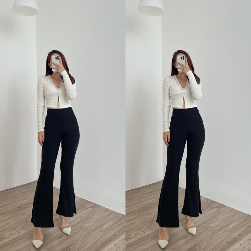 FX - CELANA CUTBRAY WANITA - HIGHWAIST KULOT SCUBA JUMBO PREMIUM FLARE PANTS BAHAN STRETCH PREMIUM