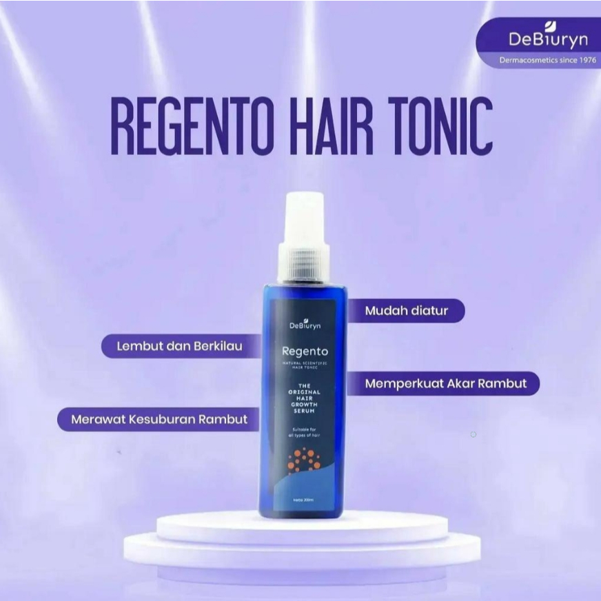 DeBiuryn Hair Tonic Regento Natural Scientific The Original Hair Growth Serum 200ml