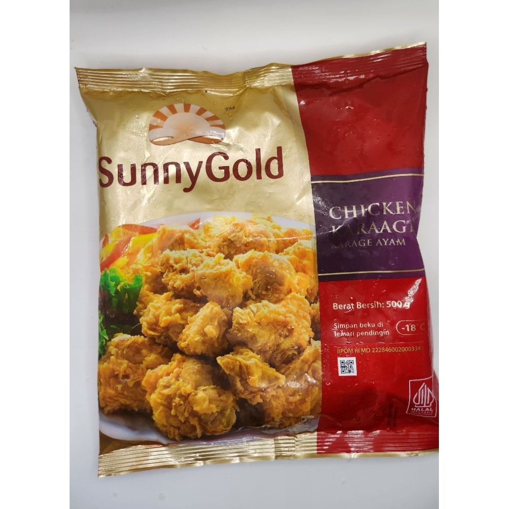 

Sunny Gold Chicken Karage 500gr