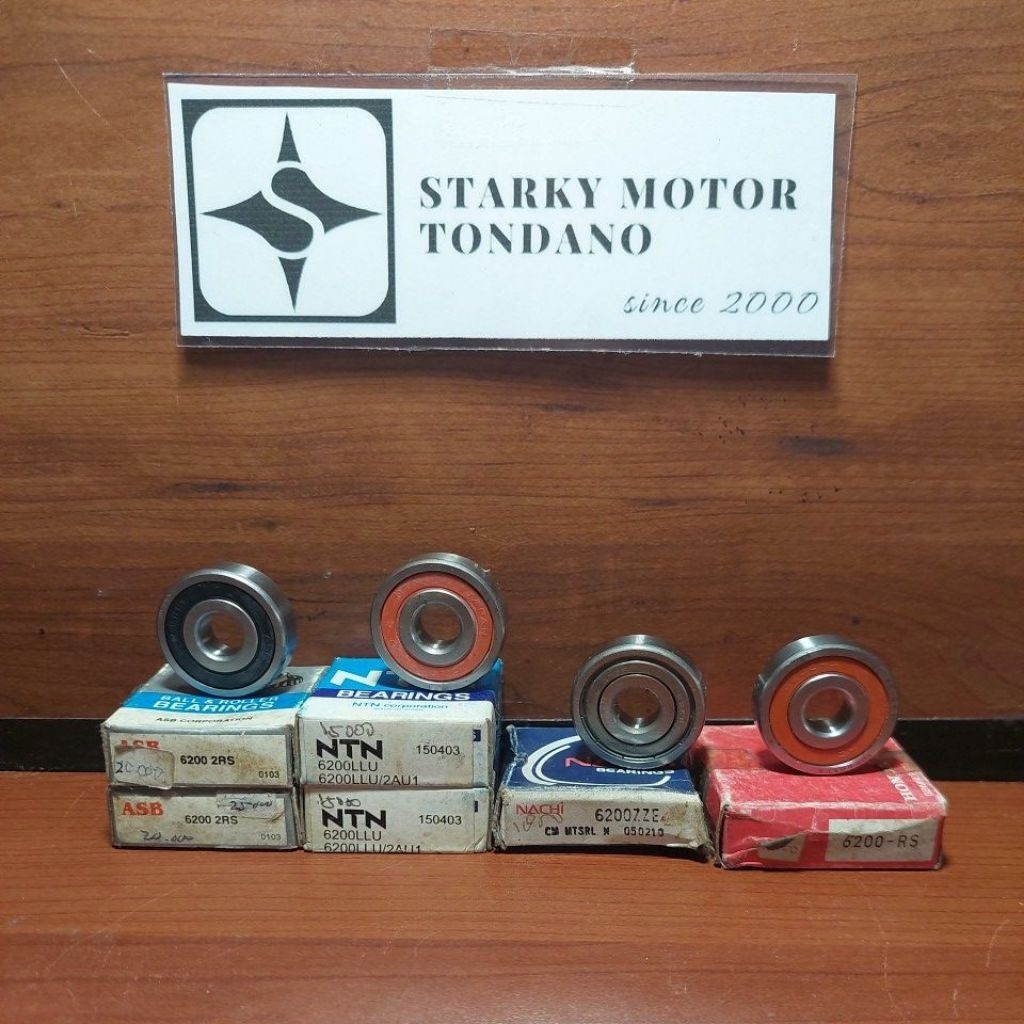 BEARING LAHER 6200 / 6200 2RS / 6200 LLU / 6200 ZZ / 6200 RS