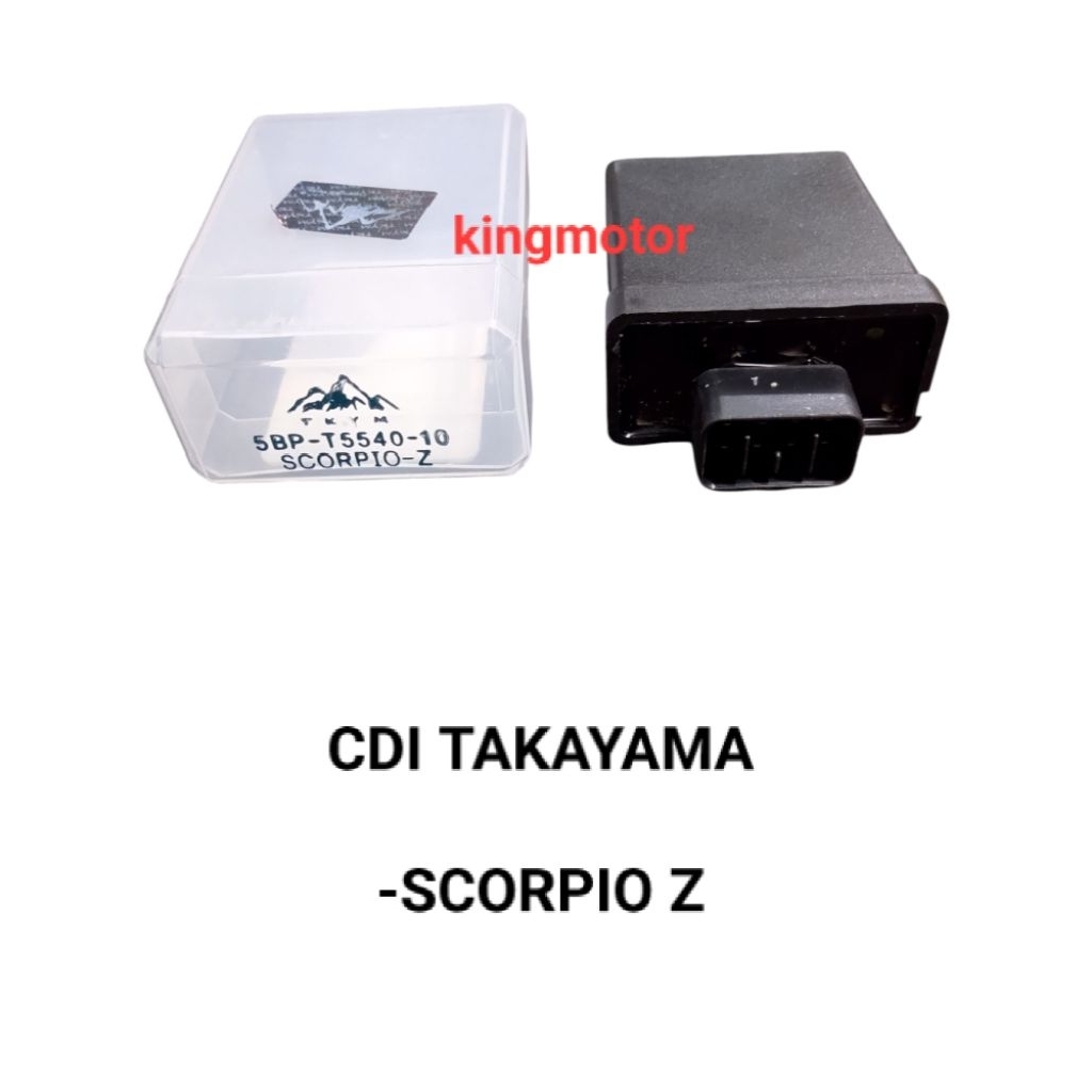 CDI UNIT ASSY TAKAYAMA SCORPIO Z ORI TAKAYAMA