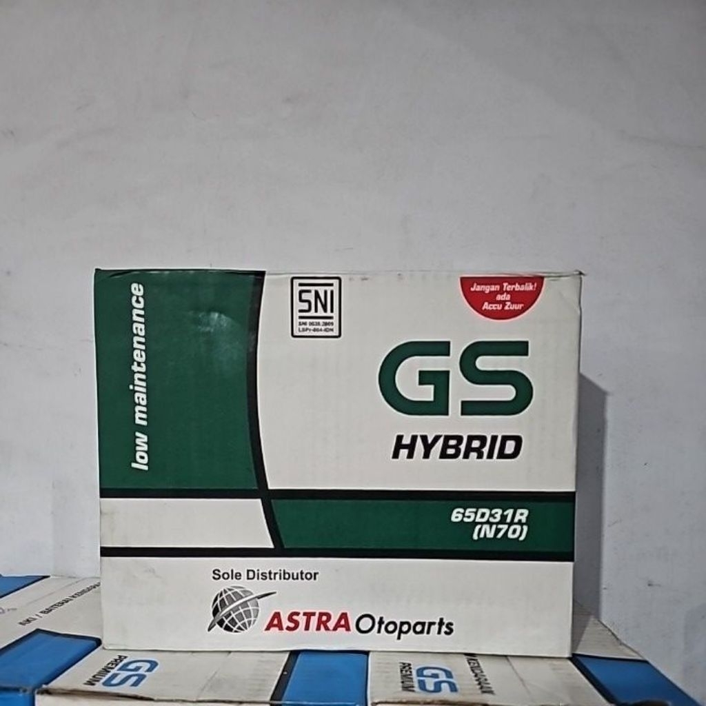 aki gs astra hybrid n70 70 amper