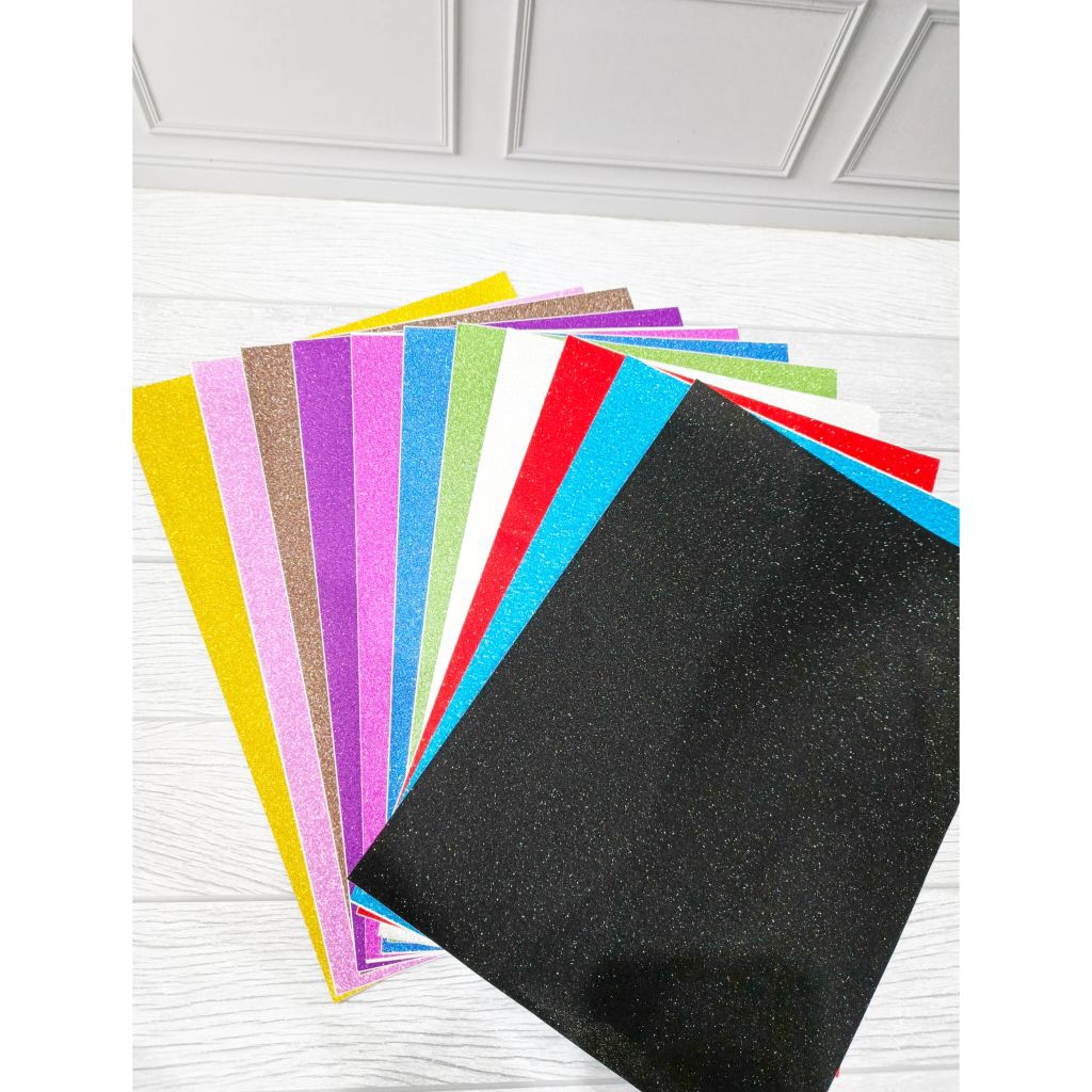

Kertas Stiker Glitter, Sparkling Stickers Paper