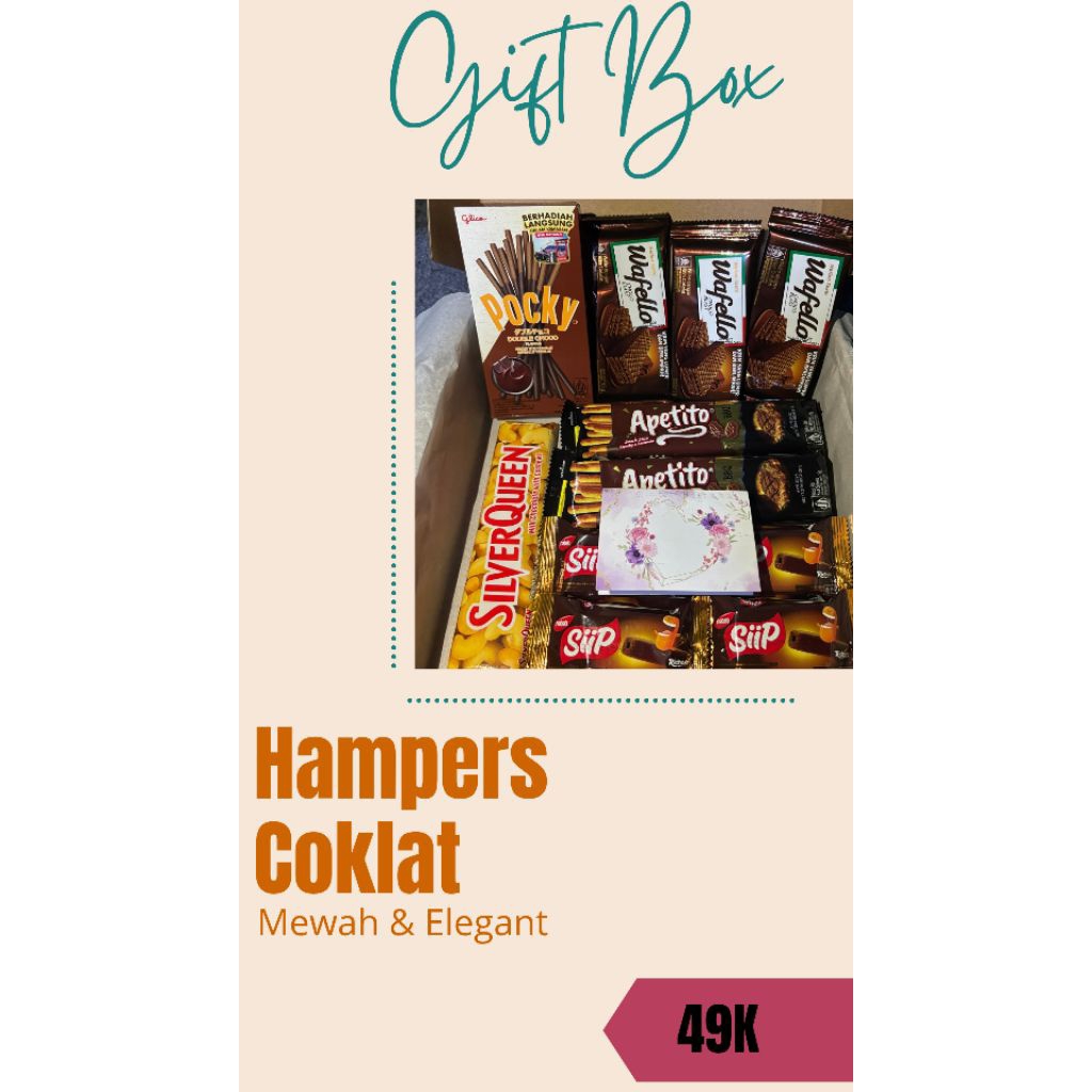 

Snack box/hampers snack/kado uĺang tahun/Hampers/Gift box
