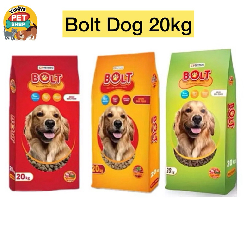 Bolt Dog Dry Food Makanan Anjing 20kg Bolt Dog Dry Food Small Breed 20kg