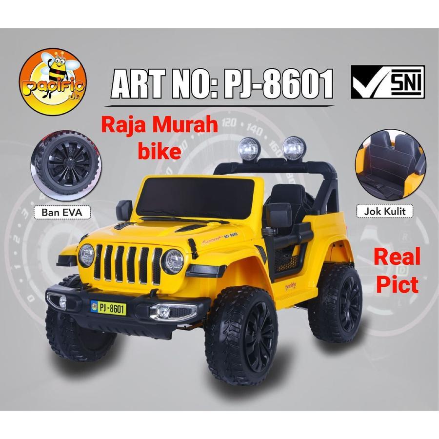 Mobil Aki Exotic EJP 8601+ Ban Karet Mobilan Aki Jeep Exotic 8601+ Mainan Anak Mobilan Aki Exotic Je