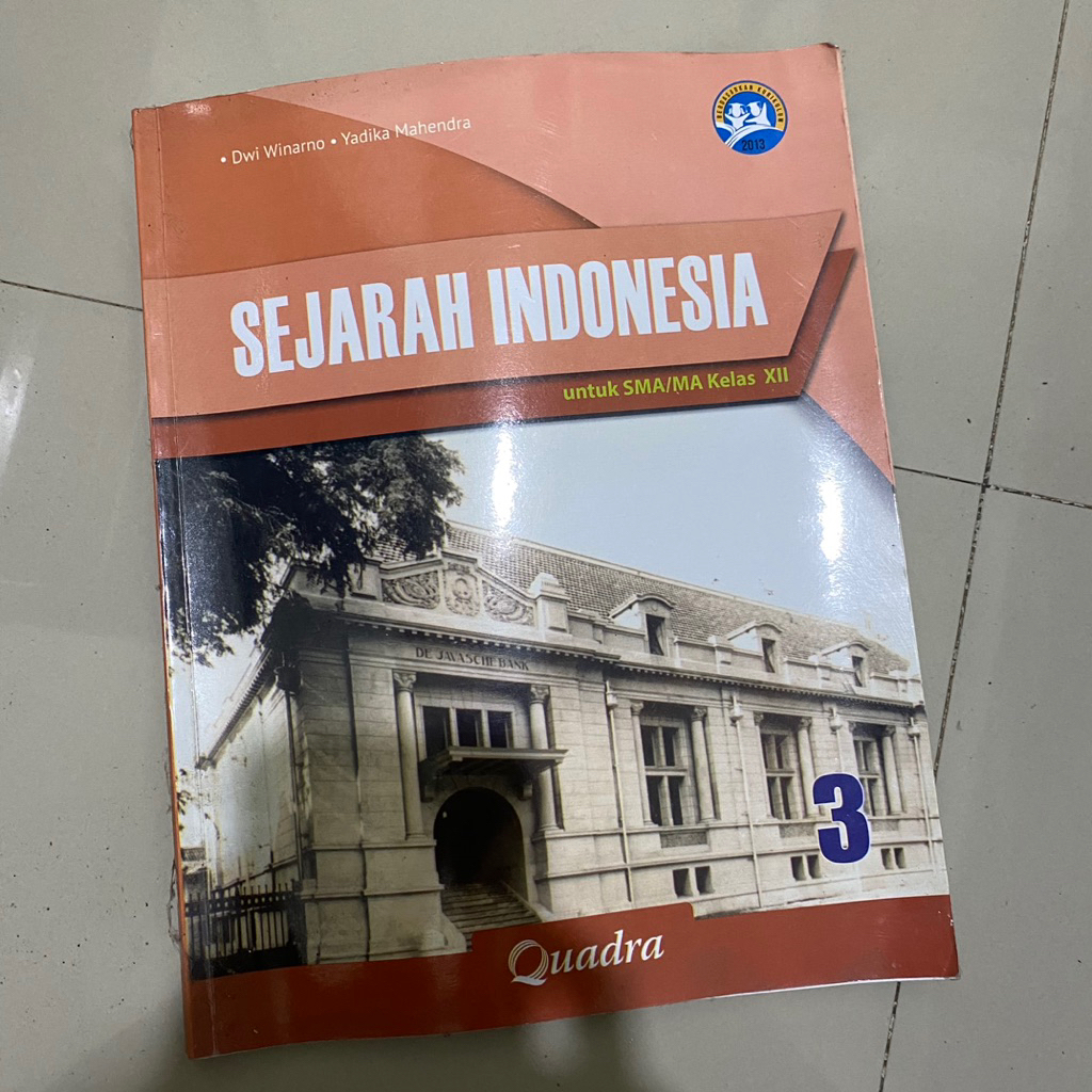 buku sejarah kelas 12 bekas