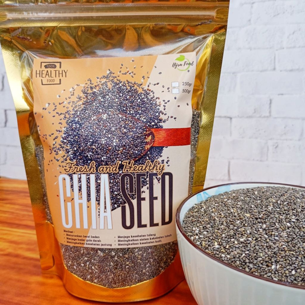 

Black Chiaseed 1kg Chia Seeds Organic Health Food Biji Chia Organik