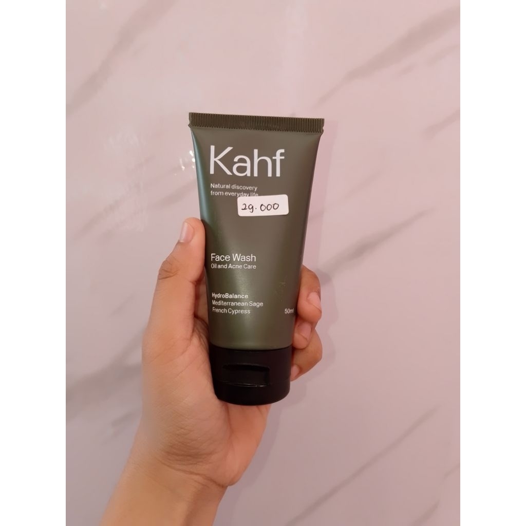 Kahf face wash oil and acne care