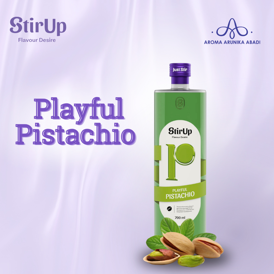 

StirUp Playful Pistachio - Sirup Rasa Kacang Pistachio 800 ml
