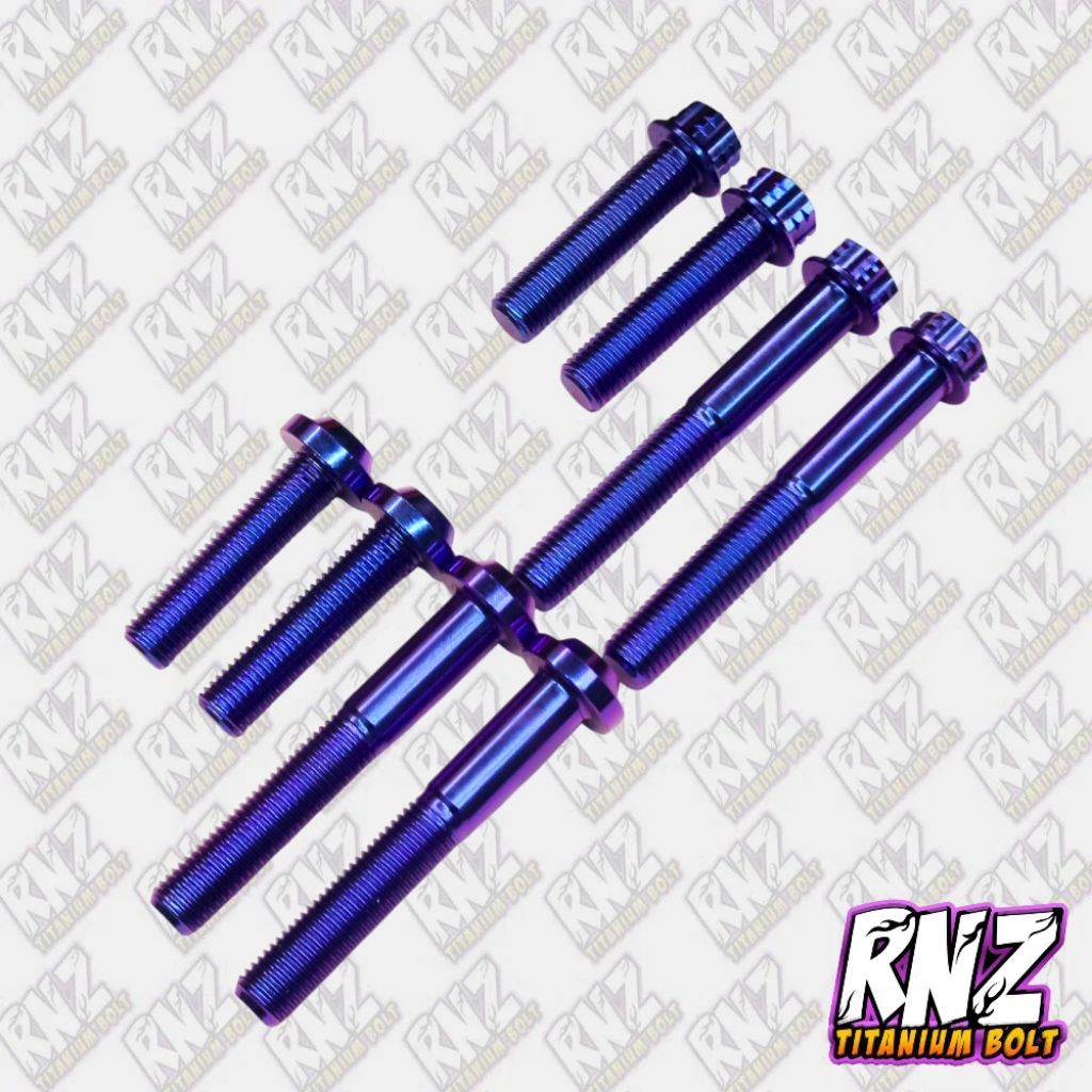 Paket Baut Titanium Arm ke Crankcase & Knalpot Ke Arm Vario - PCX - ADV | Swing Arm to Crankcase & E