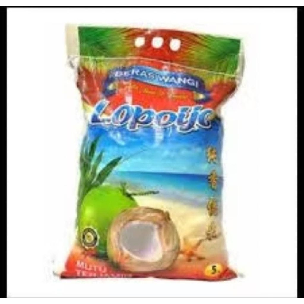 

Beras lapo ijo kemasan 3 kg / beras premium / beras lopo ijo