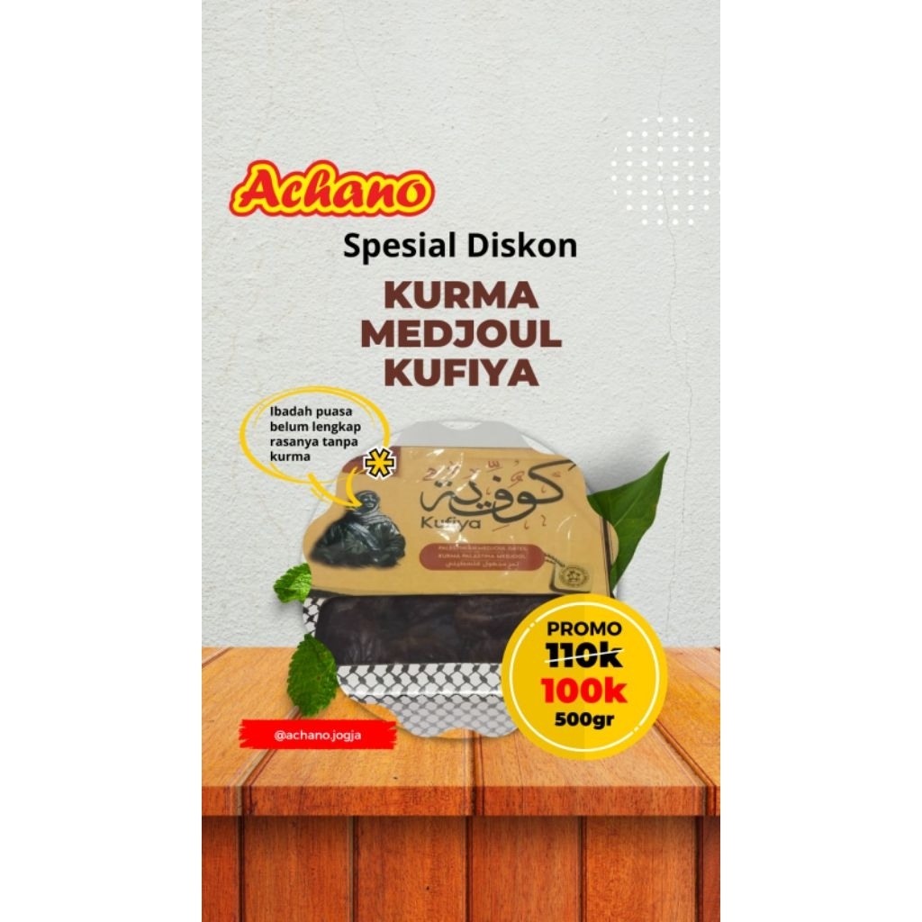 

Kurma Medjoul Kufiya