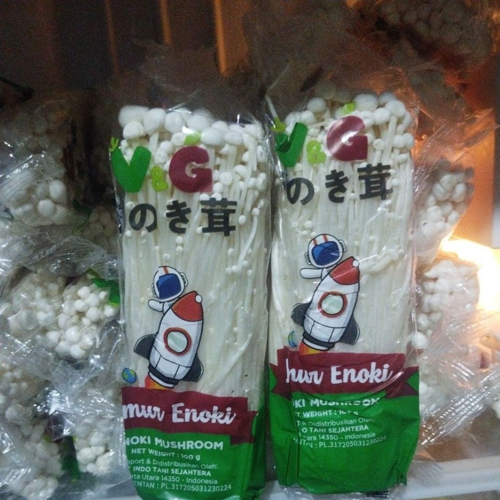 

Jamur Enoki enoki mushroom