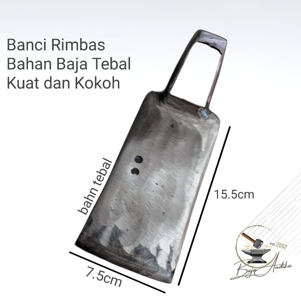 Banci Baja Putih Palu Rimbas Bahan Kuat dan Kokoh