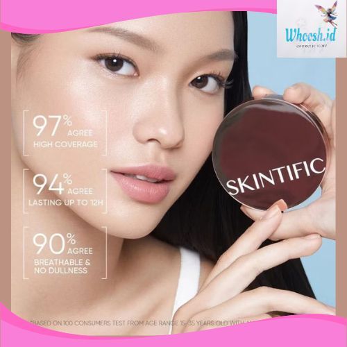 SKINTIFIC Cover All Perfect Cushion - SKINTIFIC COVER ALL PERFECT CUSHION SPF 35PA++++