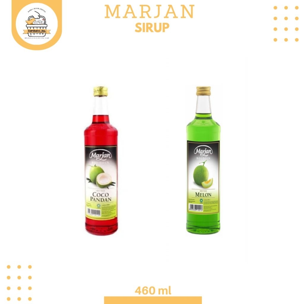 

Marjan Sirup Cocopandan / Melon Botol 460ml