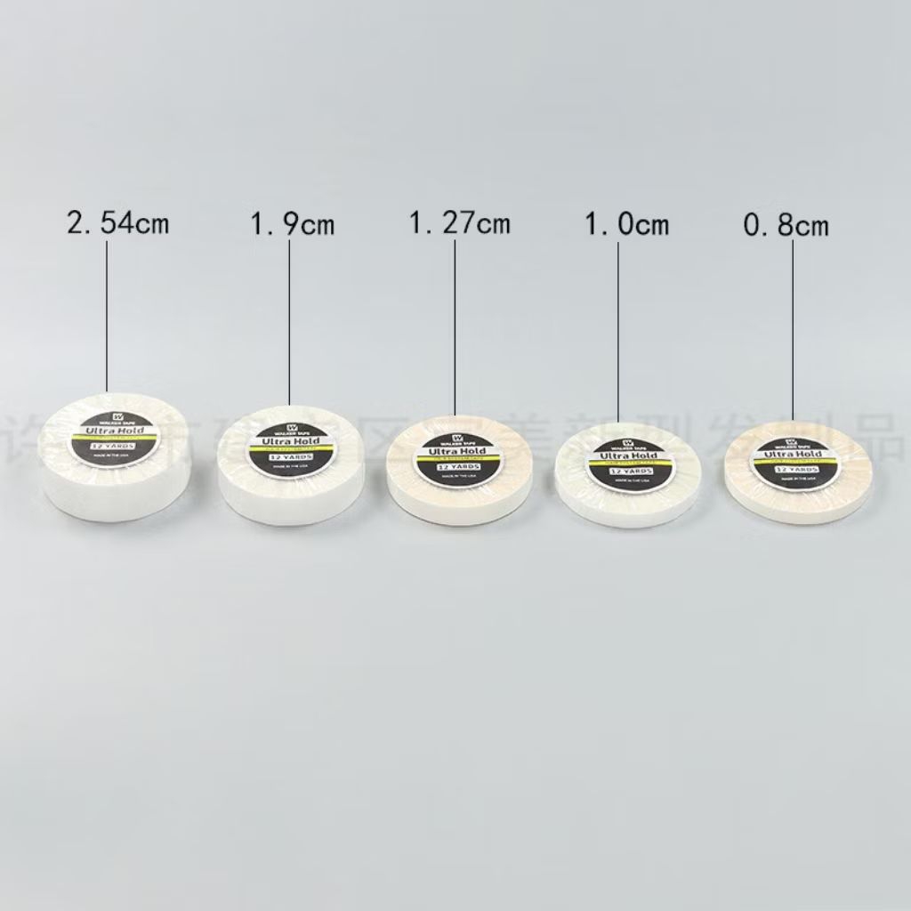 Isolasi adhesive double tape toupee lem ULTRA HOLD 2 cm x 3 yard pita perekat rambut alis mata palsu