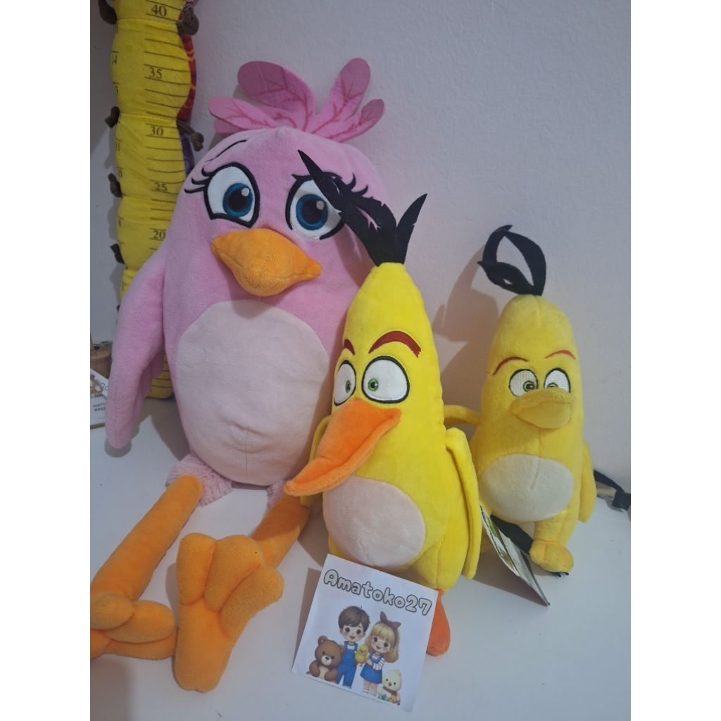 Angry bird boneka original brand angry bird