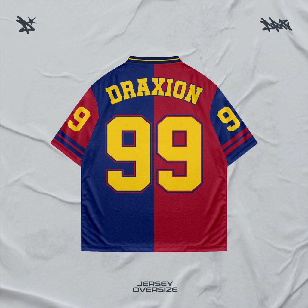 ZuperCuan Original OVER SIZE Jersey Streetwear Number / Jersey Hockey / Jersey Rugby / Jersey Vintag