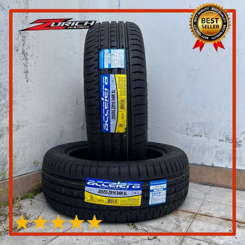 Ban Mobil 205 55 R16 Merek Accelera Phi Ukuran 205/55 R16 Tubles