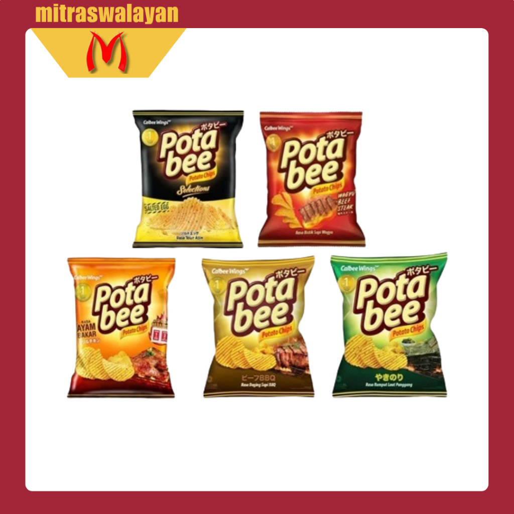 

POTABEE Snack Kemasan 68 gr All Variant