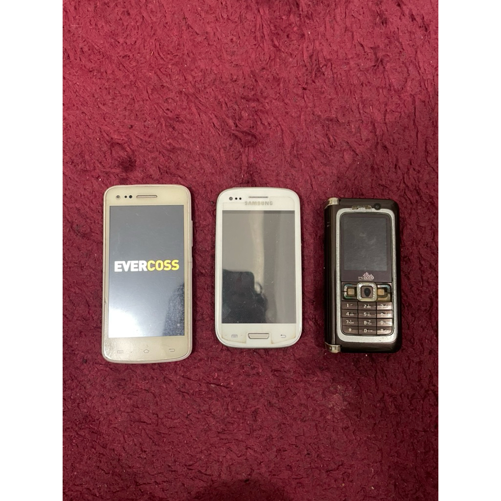 Hp Evercoss (stuck logo) + IMO (mati total) + Samsung (mati total)