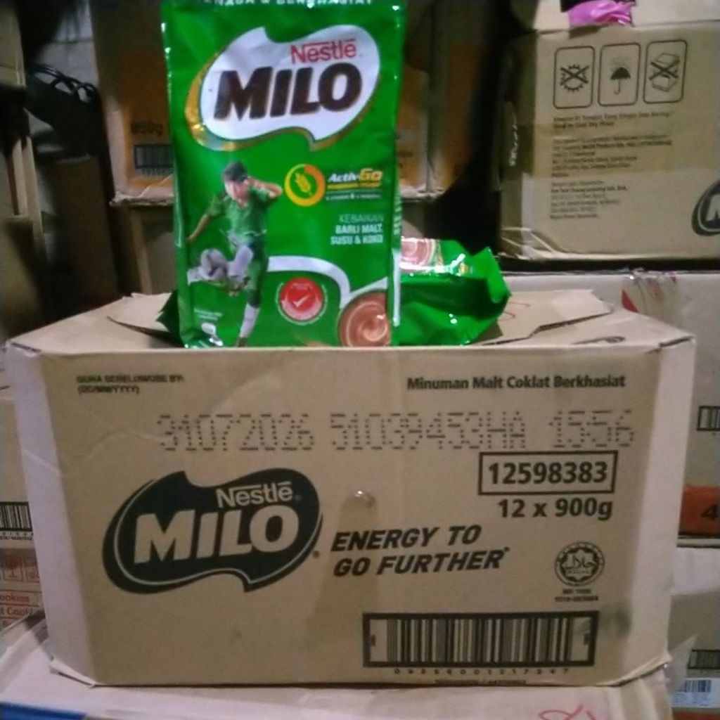 

MILO 900g ORI / dus