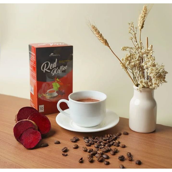 

Kopi Merah Original Red Koffiee Armina Daily 1 box isi 10 sachet