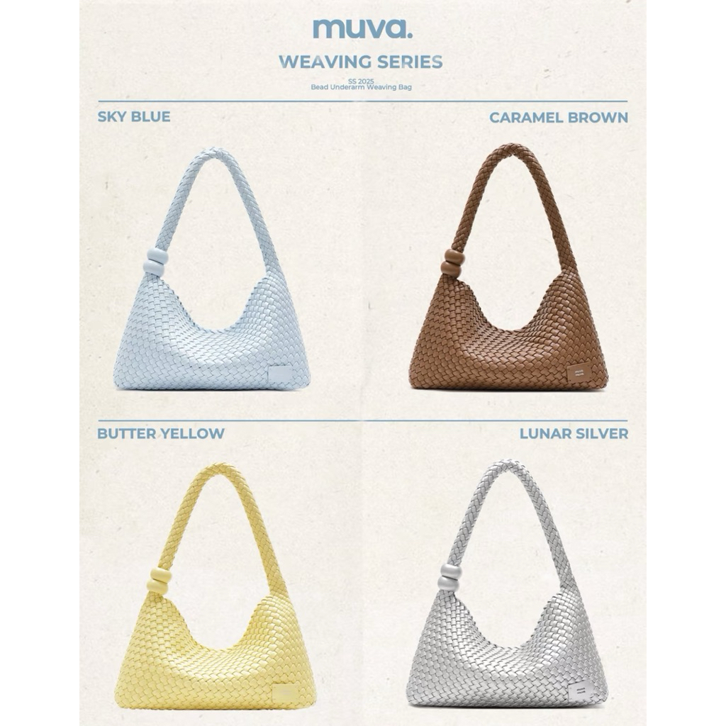 [FAST PO] MUVA WEAVING BAG | muva original 100% bag tas